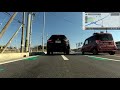 【hd等倍】 地面スレスレ！？ ローアングルカメラテスト（高速道路編）「onboard video camera low angle highway test drive」