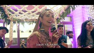Sarah & Falak Wedding Video "Qubool hai" CUTEST CONVERSATION✨