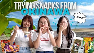 Trying Snacks from OKINAWA! (Including Bittergourd Chips \u0026 Tea?!) | Chiak With Kakis Ep 5