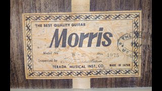 Guitar Nhật Morris W25 - 3tr2 - 034.9631.393