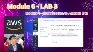 AWS Cloud Foundation | Module 6- LAB 3 Introduction to Amazon EC2