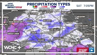 LIVE RADAR | Ice storm moves across Carolinas | Weather Impact Alert