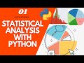 Data Analysis with Python - Full Course for Beginners (Numpy, Pandas, Matplotlib, Seaborn) Part 1