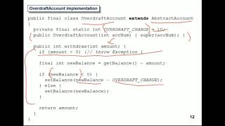 Java interface Bank Account example