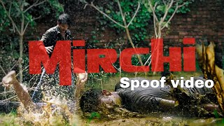 Mirchi movie fight scene spoof | Prabhas fight of Rain in Mirchi Movie | Prabhas