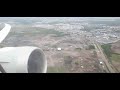 Qatar Airways B787 takeoff from Helsinki (Business class)