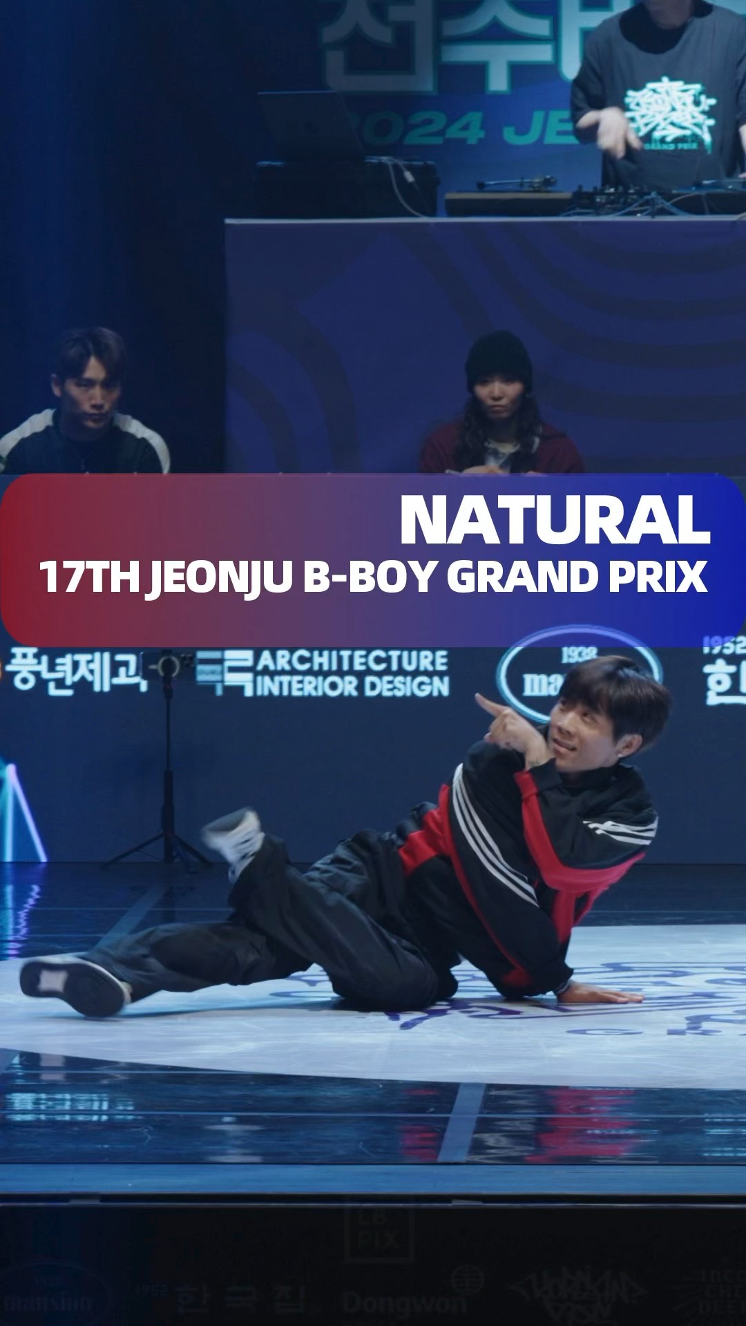 B-BOY NATURAL In 17th JEONJU B-BOY GRAND PRIX 2024 #shorts #bboynatural ...