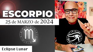 ESCORPIO | Horóscopo de hoy 25 de Marzo 2024