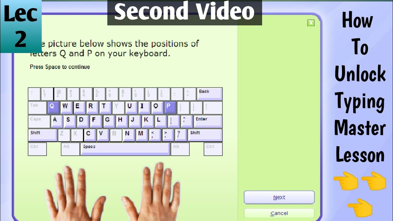How To Unlock Typing Master Lesson 2023 Typing Master Pro Second