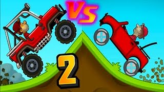 The Fastest cars in The Hill Climb Racing 2 And Hill Climb Racing | New Update Booster 2017 GamePlay