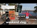 Slow weekend vlog: car camping and rereading all rhodes lead here