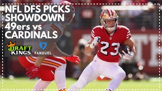 NFL DFS Picks for Monday Night Showdown 49ers vs Cardinals: FanDuel & DraftKings Lineup Advice