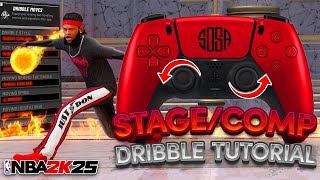 HOW TO DRIBBLE LIKE A COMP GUARD IN NBA 2K25 DRIBBLE TUTORIAL W CONTROLLER CAM!