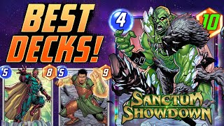 NEW BEST DECKS after the bans in Sanctum Showdown!!