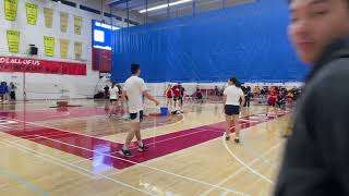 2025 OUA Badminton Champions Semi | Brian Yang/Sophia Nong (York) vs Harold T/Jacqueline Cheung UofT