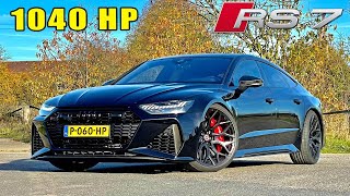 1040HP Audi RS7 C8 *333km/h* REVIEW on Autobahn