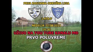 Trudbenik - Sloga  1 : 1  LIVE Prvo poluvreme