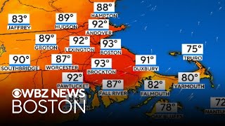 See Boston's Memorial Day weekend forecast after temperatures hit 90 again Wednesday