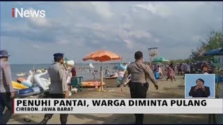 Berlibur saat Pandemi, Wisatawan di Pantai Cirebon dan Banten Dibubarkan Petugas - iNews Siang 27/05