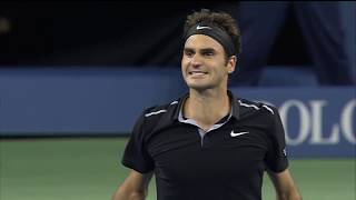 US Open On This Day: Roger Federer Rallies to Beat Gael Monfils