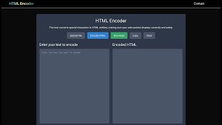 How to Use HTML Encoder | Convert Text to HTML Entities