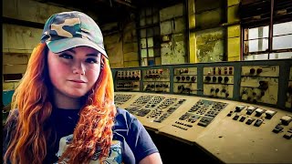 Exploring An Abandoned Power Plant With A Crazy Control Room And Turbine Hall