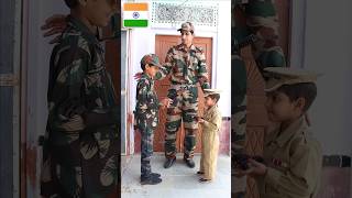 Indian Army 🇮🇳 बच्चों का सपना और पापा Motivational Video #shorts #viral #army #indianarmy #papa