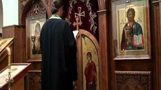 Service at St. Andrew's Antiochan Orthodox Church in Riverside, California 7-20-11