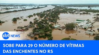 🔴SBT News na TV: Enchentes deixam 29 vítimas no RS; Vereadores de SP aprovam privatização da Sabesp