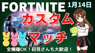 【フォートナイト】【ライブ配信】【全機種OK!】【カスタムマッチ】【参加型】【初見さんも大歓迎！】1/14