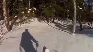 GoPro Norikura BackCountry 2 TreeRun 乗鞍岳バックカントリー 2014-02-11