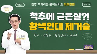 [건강매거진] 피부가 딱딱하고 두꺼워지는 굳은살!손바닥이 아닌 척추 인대에도 생긴다고?