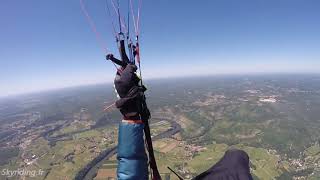 parapente matinal aller-retour Douelle - Crayssac