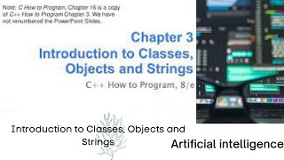 Introduction to Classes, Objects, and Strings (Data Structures & Algorithms #3)