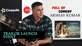 TRAILER LAUNCH OF MISSION MANGAL WITH AKSHAY, VIDYA, TAAPSEE AND SONAKSHI - PART II