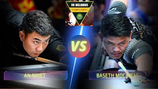 AN NHIET VS BASETH MOCAIBAT | 99 BILLIARDS TOURNAMENT SEPTEMBER 2024 #9ballpool #highlights