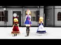 【touhou 東方mmd】ゆきはね式アリスで好き！雪！本気マジック