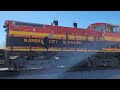 lots of switching action at kcs knoche yard ft. k5la horn sw1500s gp40s and more apr 8th 2023