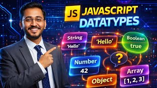 JavaScript Data Types Explained JavaScript Tutorial Hindi