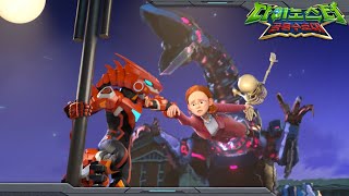 [다이노스터2 HL] 자석 메카 다이노와의 전투 | 다이노스터: 공룡 수호대 | Quantum Heroes: Dinoster | 베스트 명장면 시즌2 제20화