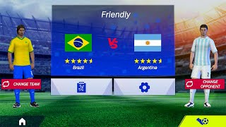 Football League 2023 Android Gameplay 🇧🇷 VS 🇦🇷