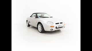 A Massive Specification MGF 1.8i VVC with Only 12,581 Miles and Two Owners - SOLD!