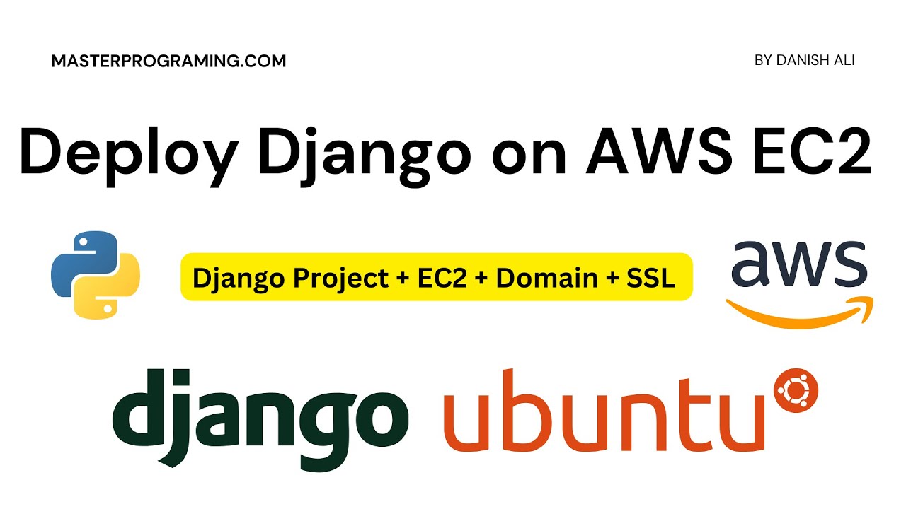 Deploy Django Project On Amazon AWS With Domain Connection, SSL, Route ...