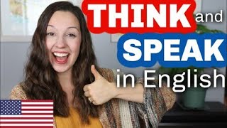 THINK and SPEAK in English: technology