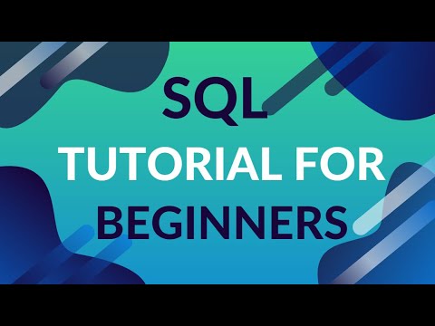 SQL Tutorial For Beginners - YouTube