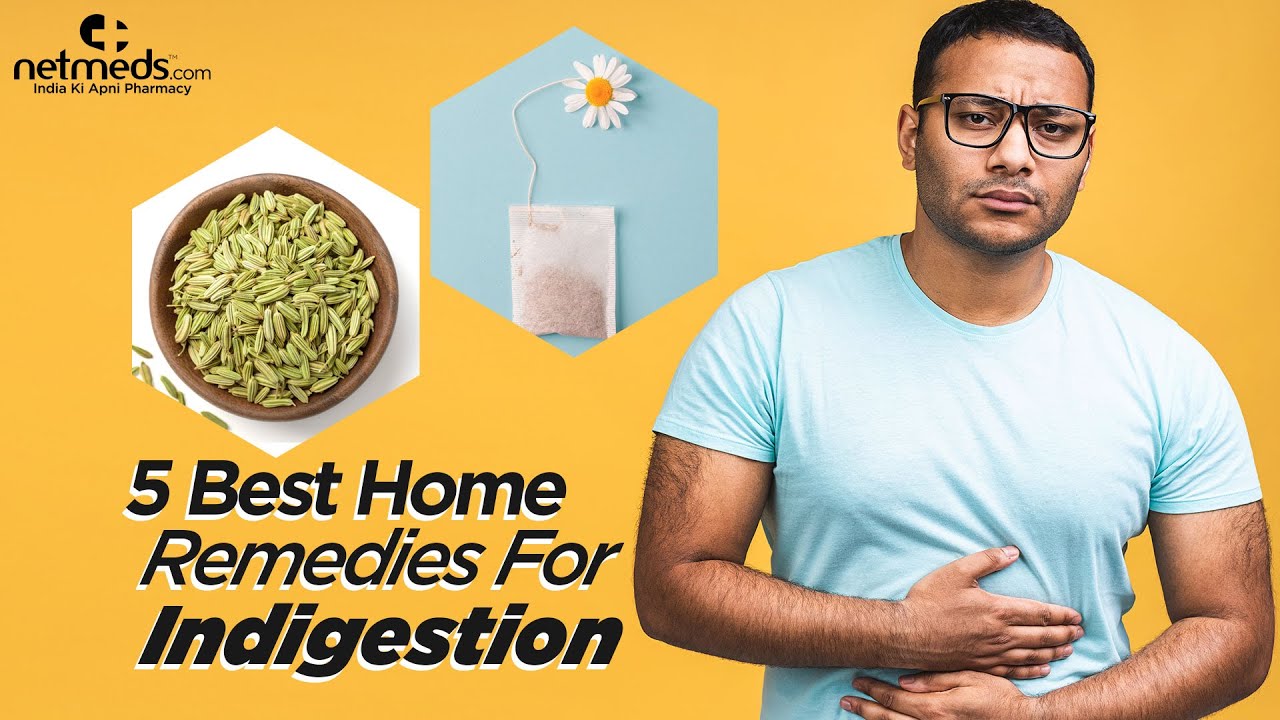 Top 5 Home Remedies For Indigestion | Fennel Tea Recipe - YouTube