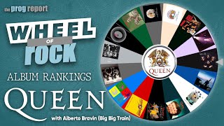 Wheel of Rock - Queen (Albums Tier List) with Alberto Bravin of Big Big Train