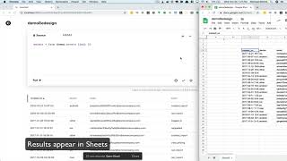 SeekWell - Sheets and Slack demo