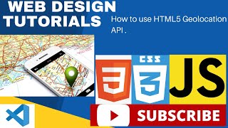 How To use Geolocation API in a Web-Page using HTML, CSS and JavaScript #geolocation #html #css #js