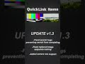 QuickLink Items v1.3 Update #aescripts